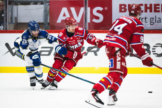 Leksands Nolan Stevens och Timrås Anton Wedin