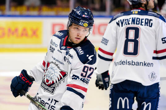 Linköpings Zion Nybeck deppar