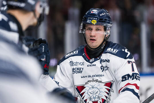Linköpings Eskild Bakke Olsen jublar