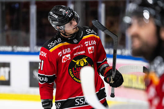 Luleås Markus Nurmi deppar