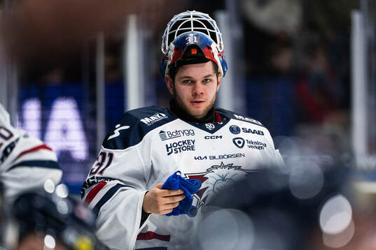 Linköpings målvakt Jesper Myrenberg