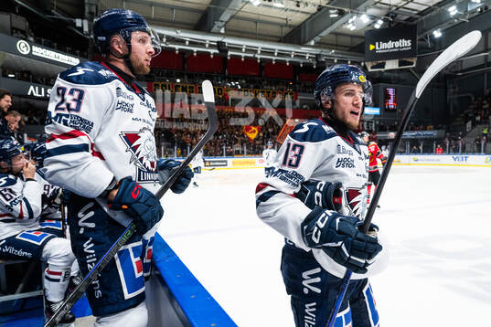 Linköpings Robin Kovacs och Jakub Vrana