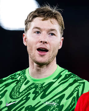 Goalkeeper Mathias Dyngeland of Brann