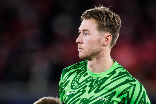 Goalkeeper Mathias Dyngeland of Brann
