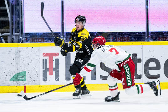 Västerås Carl Jakobsson och Moras Ethan De Jong
