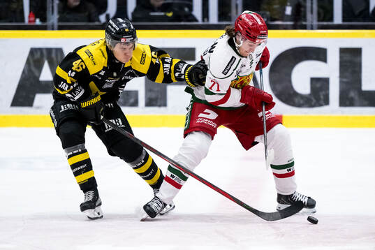 Västerås Svante Sjödin och Moras Travis Treloar