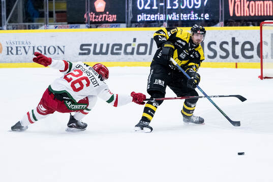 Moras Arvid Degerstedt och Västerås Jimmie Jansson Lorek