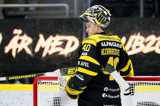 Västerås målvakt Rasmus Korhonen