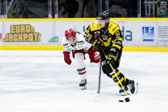 Moras Travis Treloar och Västerås Malte Sjögren