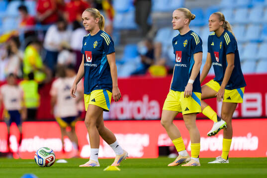 Hanna Lundkvist and Anna Sandberg of Sweden