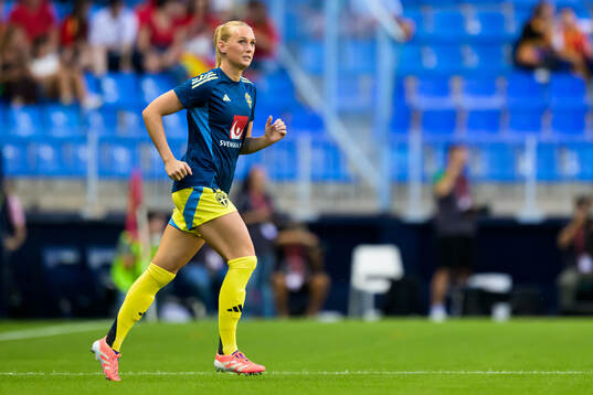 Stina Blackstenius of Sweden