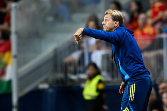 Head coach Tony Gustavsson of Sweden