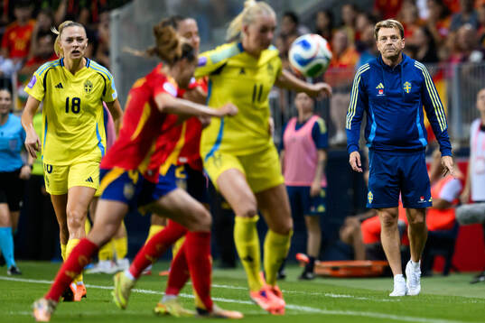 Head coach Tony Gustavsson of Sweden