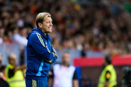 Head coach Tony Gustavsson of Sweden