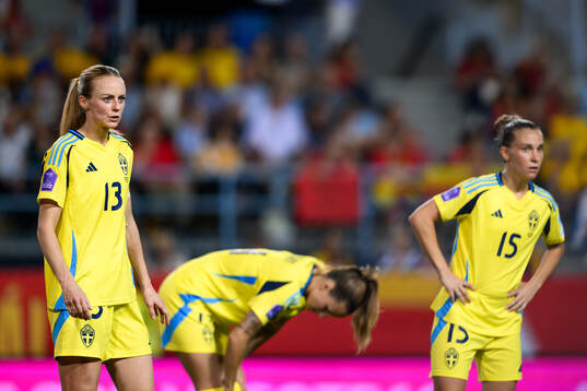 Amanda Ilestedt, Nathalie Björn and Julia Zigiotti Olme of