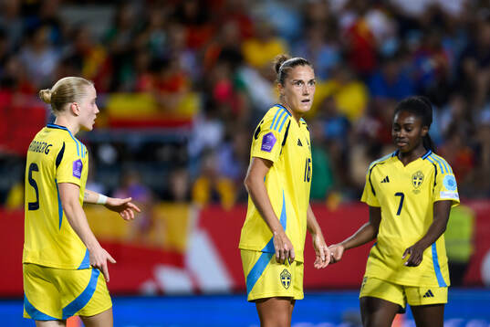 Anna Sandberg, Filippa Angeldahl and Monica Jusu Bah of