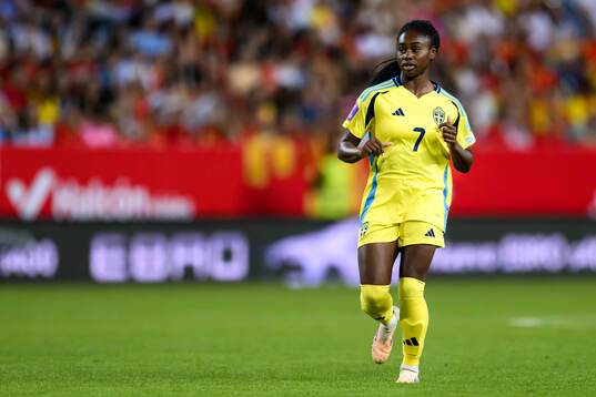 Monica Jusu Bah of Sweden 2during the Women's Nations
