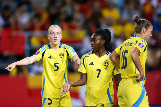 Anna Sandberg, Monica Jusu Bah and Filippa Angeldahl of
