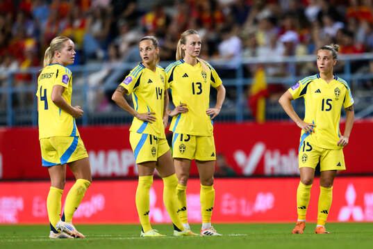 Hanna Lundkvist, Nathalie Björn, Amanda Ilestedt and Julia