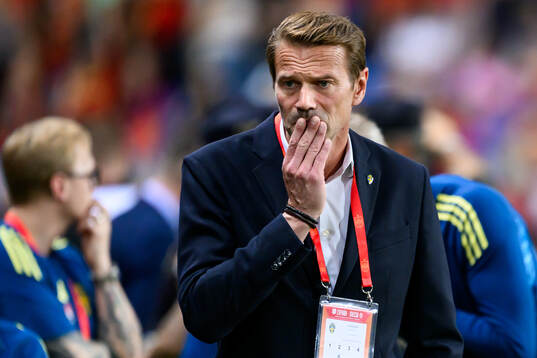Team manager Magnus Andersson of Sweden