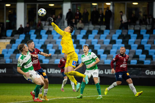 Västerås målvakt Anton Fagerström
