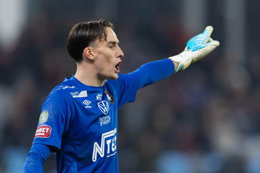 Örgrytes målvakt Hampus Gustafsson