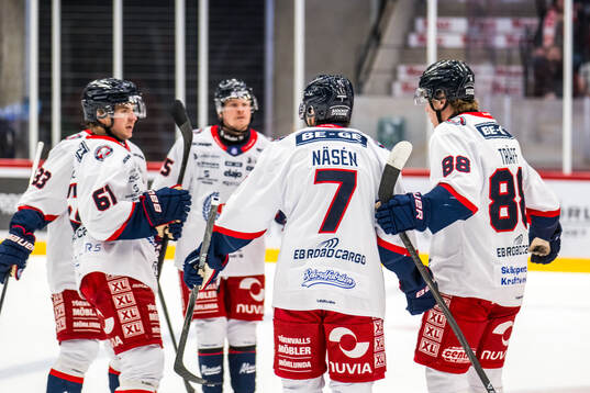 Oskarshamns Herman Träff jublar