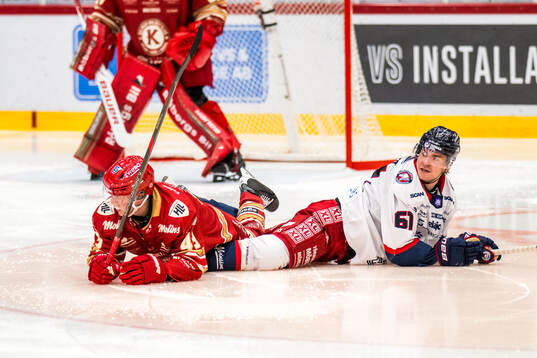 Kalmars William Eckmyhl och Oskarshamns Joni Ikonen