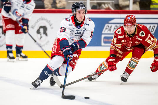 Oskarshamns Joel Svensson och Kalmars Albin Storm
