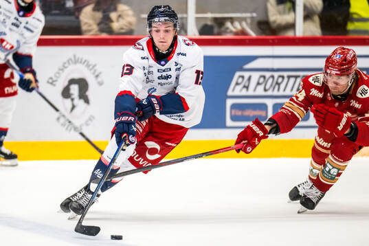 Oskarshamns Joel Svensson och Kalmars Albin Storm