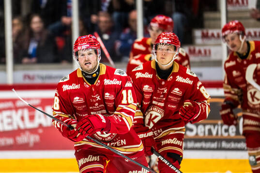 Kalmars Jesper Lindén jublar