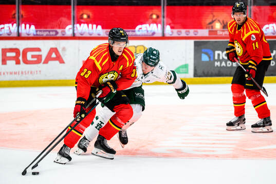 Brynäs Jakob Silfverberg och Färjestads Adam Ollas
