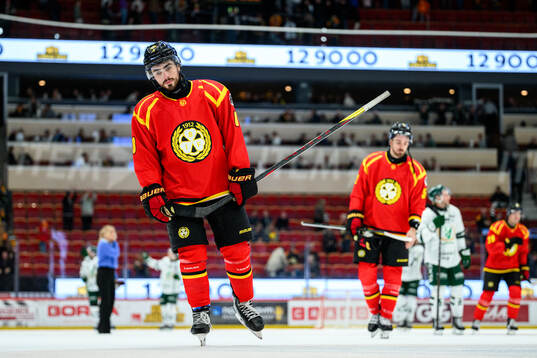 Brynäs Bobby Trivigno deppar