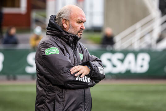 Brages tränare Lennart "Kral" Andersson