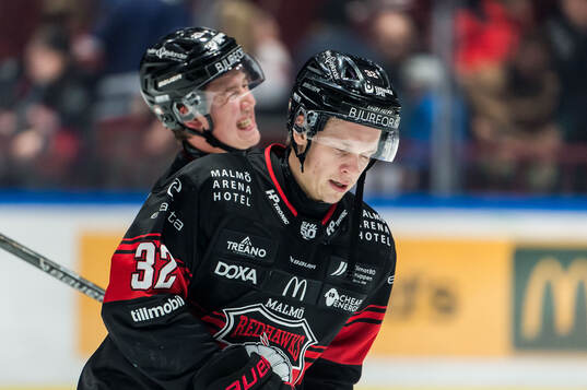 Malmö Redhawks Joona Ikonen deppar