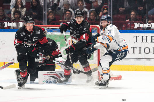 Malmö Redhawks Kalle Hemström och Martin Schreiber