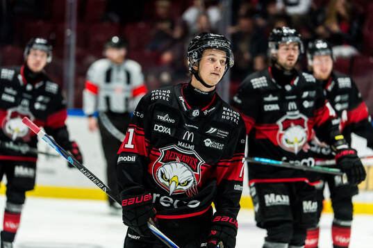 Malmö Redhawks Isac Nilsson deppar