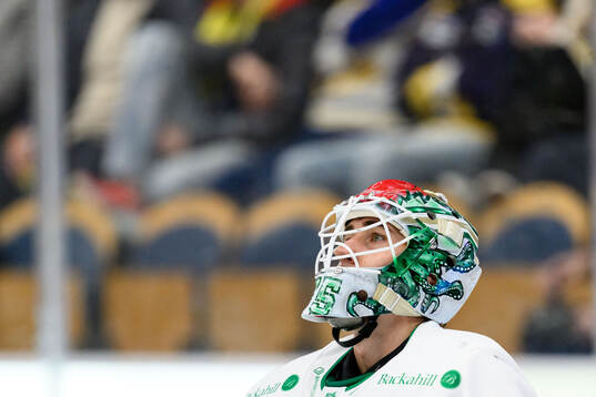 Rögles målvakt Arvid Holm