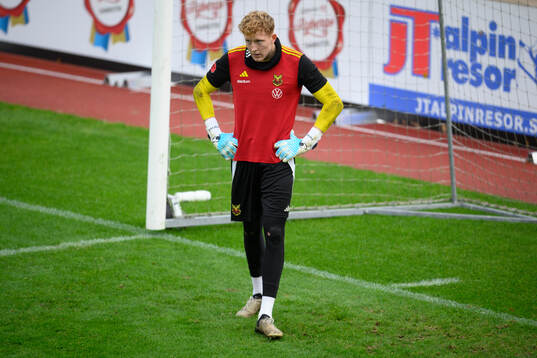Östersunds målvakt Rasmus Forsell