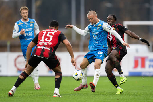 Oddevolds Olle Kjellman Olblad och Östersunds Chrisnovic