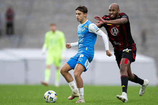 Oddevolds Emir Derviskadic och Östersunds Jabir Abdihakim