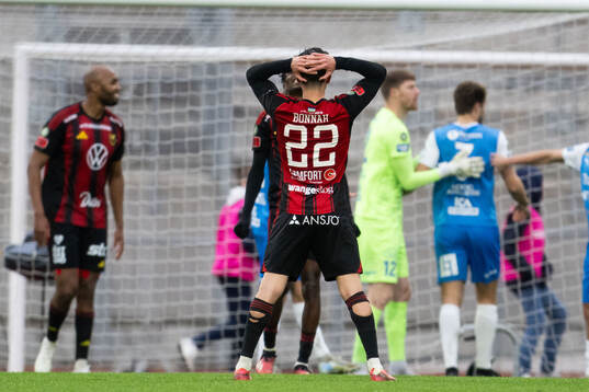 Östersunds Ahmed Bonnah deppar