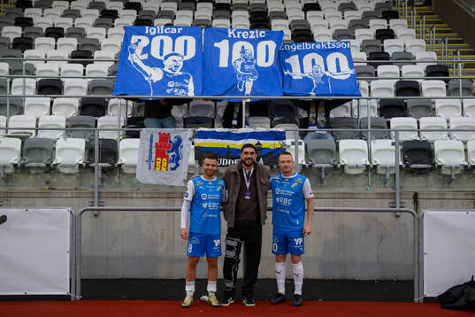 Oddevolds Oscar Iglicar Berntsson , Daniel Krezic och Adam