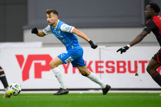 Oddevolds Rasmus Wiedesheim-Paul och Östersunds Chrisnovic