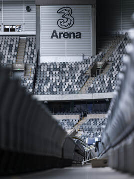 Interiör vy av 3 Arena