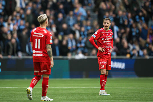 under fotbollsmatchen i Allsvenskan mellan Djurgården och