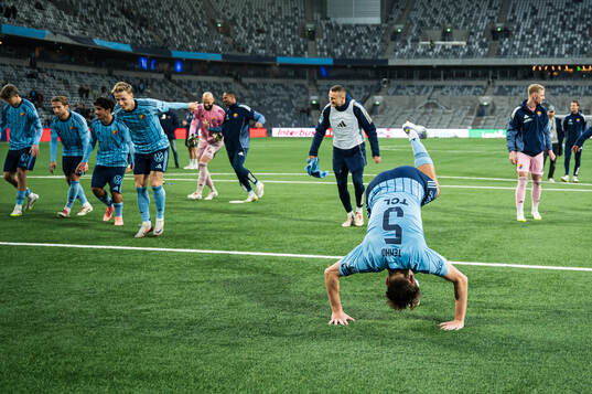 Djurgårdens Miro Tenho jublar