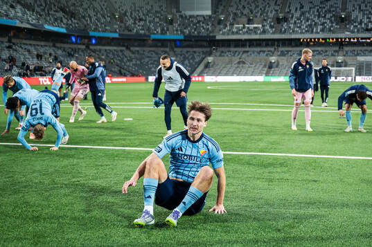 Djurgårdens Miro Tenho jublar