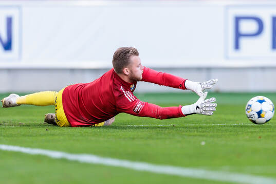 Östers målvakt Robin Wallinder