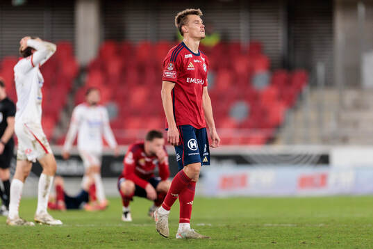 Östers Matias Tamminen deppar